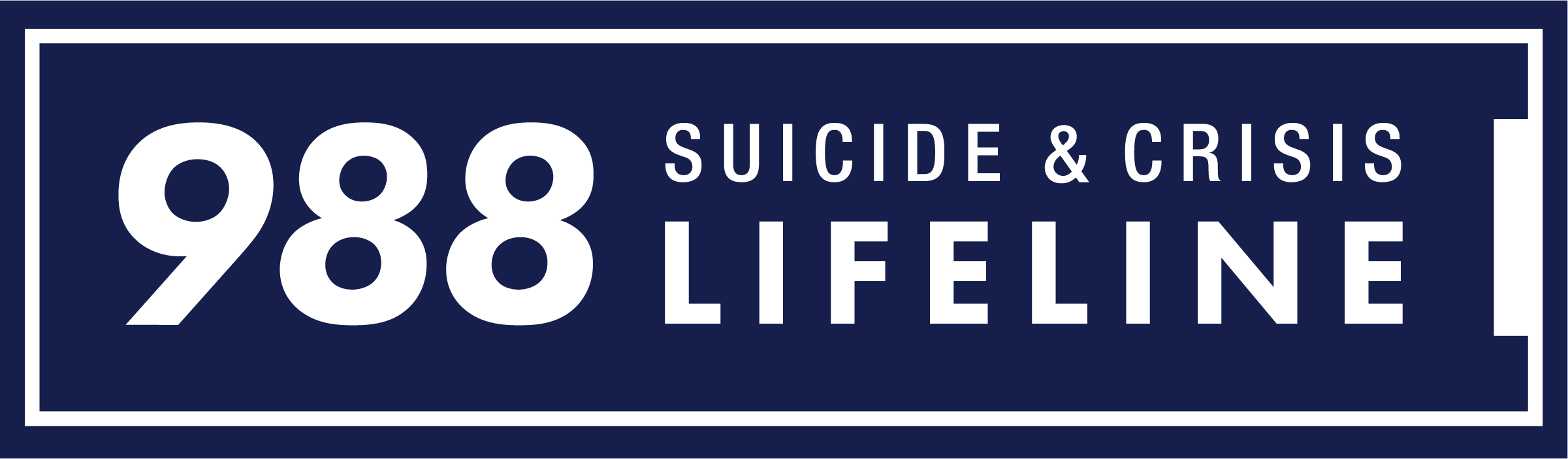 988 Suicide and Crisis Lifeline logo