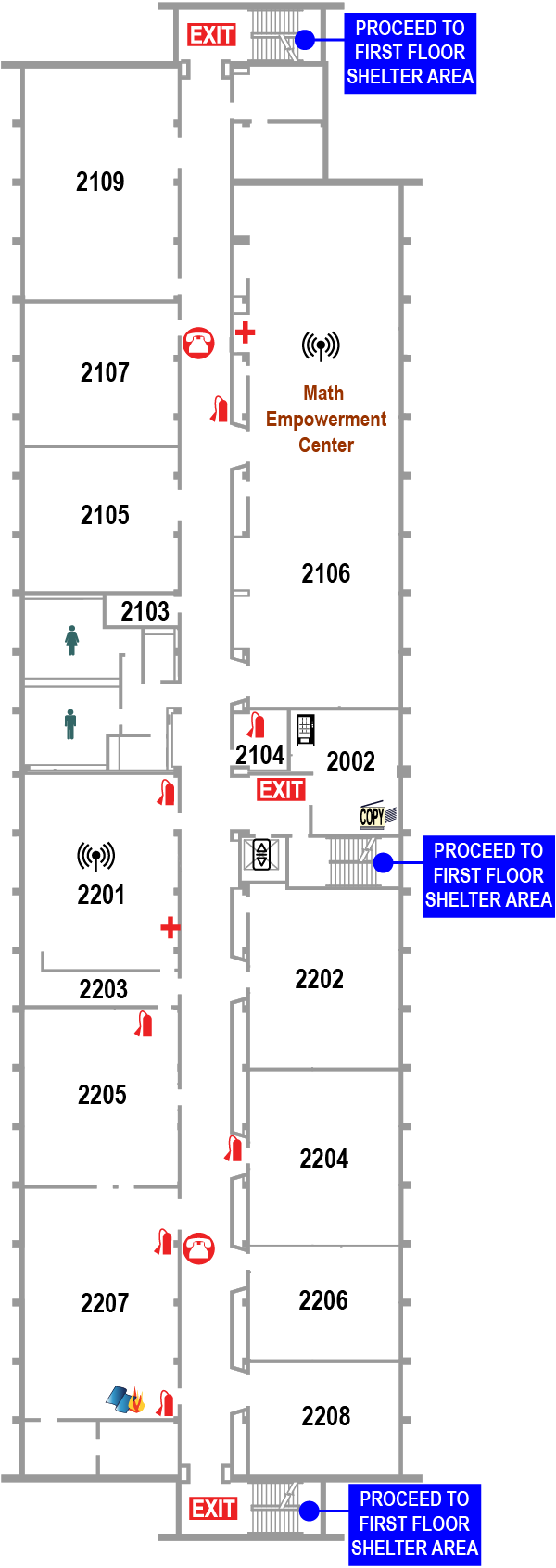 Gorman Science Center Floorplan Map