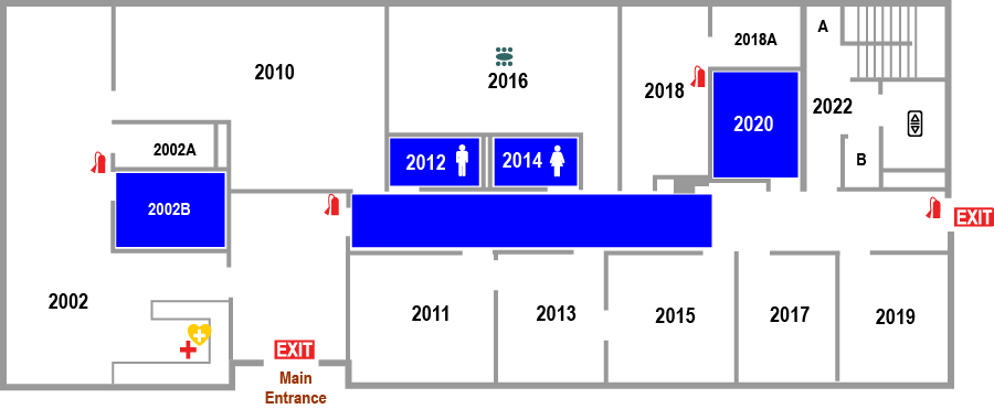 Public Safety Floor Plan Map