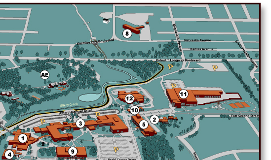 MCC Main Campus Map