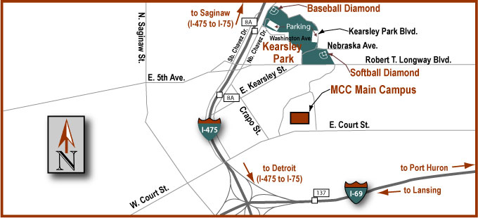 Kearsley Park Driving Map